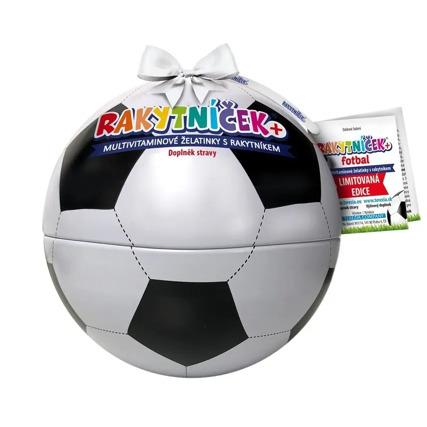 10075_RAKYTNICEK+ FOTBAL MULTIVITAMINOVE ZELATINKY 50 KUSU